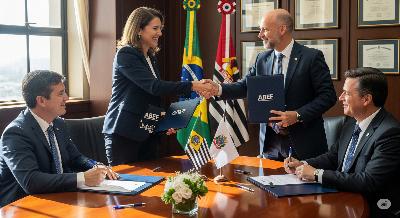 Banner da Comissão de Relações Institucionais