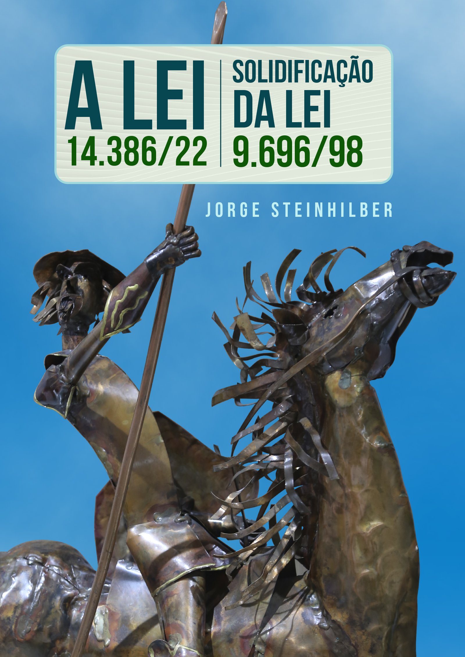 Capa do livro de Jorge Steinhilber