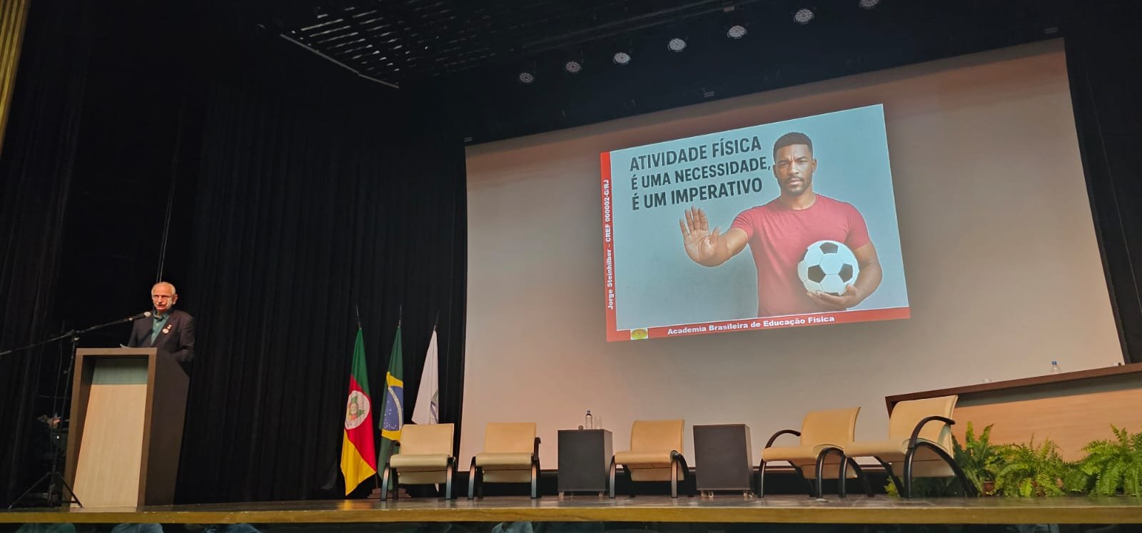 Apresentação da ABEF no Fórum Estadual do Esporte